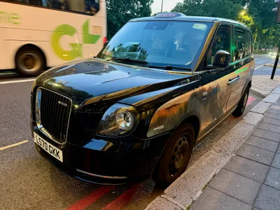 The roof 'TAXI' light — if it is lit the cab is free, so put your hand up